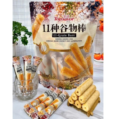 Bánh ngũ cốc Topsavor 30 thanh 11 vị - Dinh dưỡng, ngon, giảm còn 75.000 VND