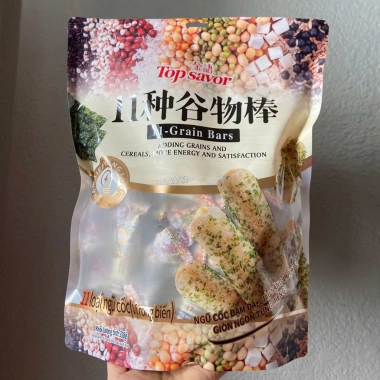 Bánh ngũ cốc Topsavor 30 thanh 11 vị - Dinh dưỡng, ngon, giảm còn 75.000 VND