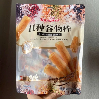 Bánh ngũ cốc Topsavor 30 thanh 11 vị - Dinh dưỡng, ngon, giảm còn 75.000 VND