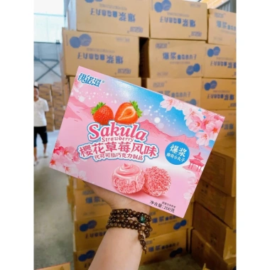 Bánh Oreo Nhân Chảy 3 Lớp Socola Dâu Tây Pho Mai 308g - Giá 125.000đ 2
