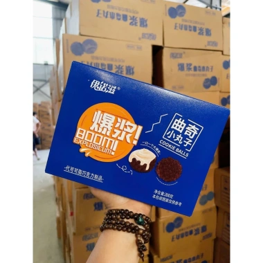 Bánh Oreo Nhân Chảy 3 Lớp Socola Dâu Tây Pho Mai 308g - Giá 125.000đ 5