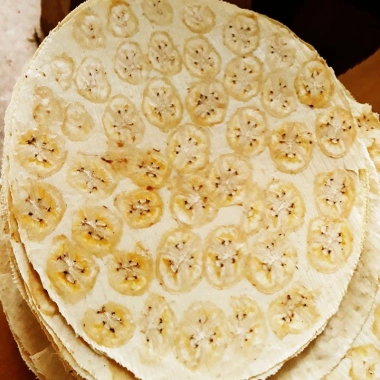 Bánh phồng chuối Sơn Đốc 20 miếng chưa nướng - Giá ưu đãi 80.000₫