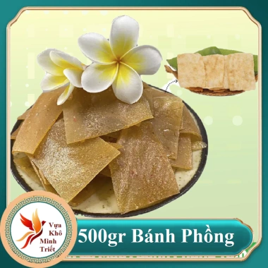 Bánh Phồng Tôm Đặc Biệt 57% Thịt Tôm - Vựa Khô Minh Triết Giá chỉ 45k Giảm giá