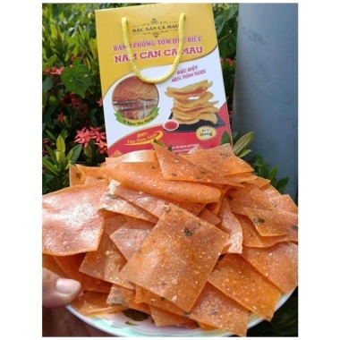 Bánh Phồng Tôm Năm Căn Cà Mau 1kg - Giảm giá 110k, Giòn Tan, Hương Vị Đậm Đà