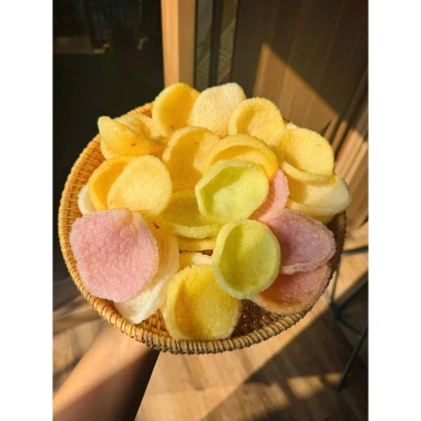 Bánh phồng tôm rau củ ngũ sắc mix vị – Giảm còn 13k, giòn ngon, ăn nhẹ 3