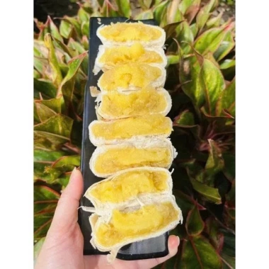 Bánh Pía 250g 4 chiếc - Vị sầu riêng, đậu xanh, mỡ hành - Gói giấy xưa - 39.000đ