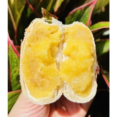 Bánh Pía 250g 4 chiếc - Vị sầu riêng, đậu xanh, mỡ hành - Gói giấy xưa - 39.000đ