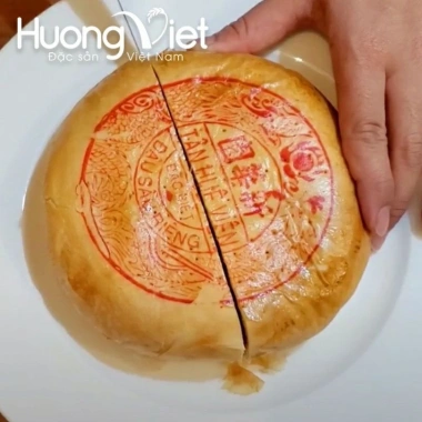 Bánh pía 4 trứng đậu xanh sầu riêng Tân Huê Viên 500g Loại to, Giá chỉ 134.000₫