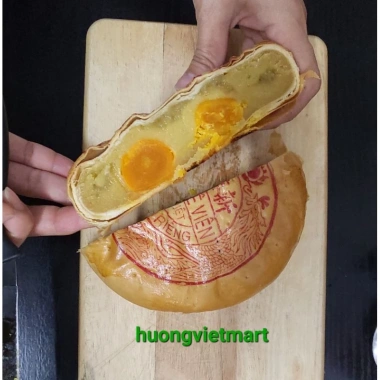 Bánh pía 4 trứng đậu xanh sầu riêng Tân Huê Viên 500g Loại to, Giá chỉ 134.000₫