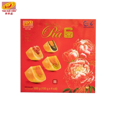 Bánh Pía 6 Sao Tân Huê Viên - Hương Vị Truyền Thống, Giá Ưu Đãi 169.000₫