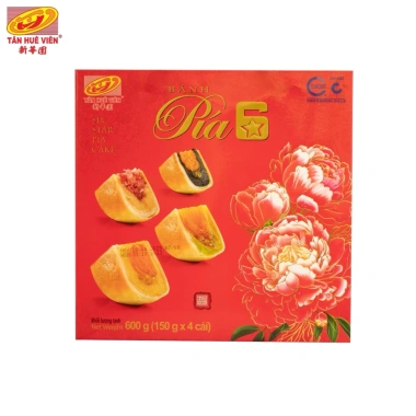 Bánh Pía 6 Sao Tân Huê Viên - Hương Vị Truyền Thống, Giá Ưu Đãi 169.000₫