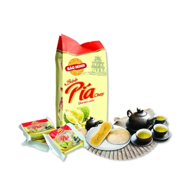 Bánh pía Bảo Minh 50g vị sầu riêng thơm ngon - chỉ 10.000 VND, giảm từ 12.500 VND