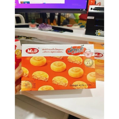 Bánh Pía Chà Bông M&D Thái Lan 12 cái - Ngon giòn, giảm giá 105.000₫