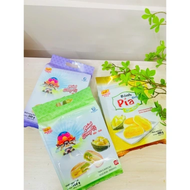 Bánh Pía Chay Đậu Sầu Riêng Tân Huê Viên 480g - 12 cái 40g, Giá 102.000đ 4