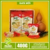Bánh pía chay đậu xanh sầu riêng 400g truyền thống Tân Huê Viên không trứng, giảm còn 85k