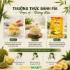 Bánh pía chay mini đậu xanh sầu riêng Thiên Sa 120g - 6 bánh - 22.000đ Kingsmart 4