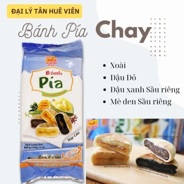 Bánh Pía Chay Thập Cẩm Tân Huê Viên 4 vị (400g) - Giảm còn 88.000₫