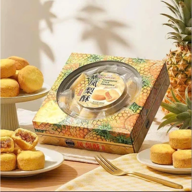 Bánh Pía Đài Loan Top Savor 180g - Nhân Dứa, Xoài, Sầu Riêng Thơm Ngon, Giá Ưu Đãi 120k - Cô Thư Market