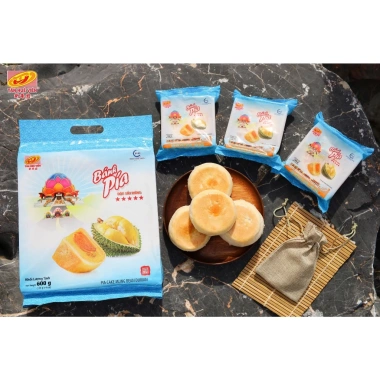 Bánh pía đậu sầu riêng trứng 5 sao 600g Tân Huê Viên - Giá ưu đãi 108.000đ
