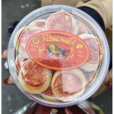 Bánh Pía Đậu Xanh Sầu Riêng Mini 10 Cái Công Phát - Chỉ 40.000 (Hạn 15 ngày)