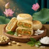 Bánh pía dừa trà xanh hạt sen tinh hoa - Truyền thống và hiện đại 600g giá 139k 7