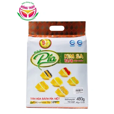 Bánh Pía Kim Sa Tan Chảy 6 Vị Hải Sơn - Túi 12 bánh, giá ưu đãi 130.000đ