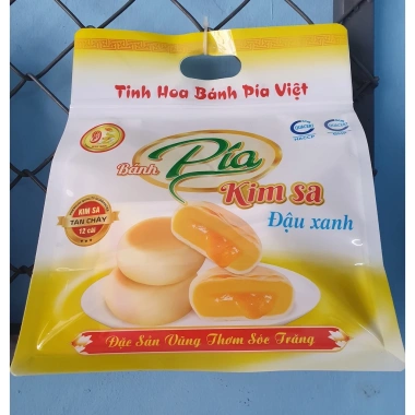 Bánh Pía Kim Sa Trứng Chảy Hải Sơn 12 Cái - Giá Gốc 135.167đ Giảm còn 107.275đ