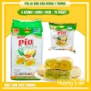 Bánh pía lá dứa sầu riêng trứng muối 400g - Túi 4 bánh Tân Huê Viên, giá 93k