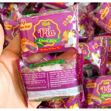 Bánh Pía Mini 4 vị PHAN TÂM 1kg (47‑52 bánh) giảm giá 70.000đ từ 84.000đ - Vị ngọt, giòn, thơm