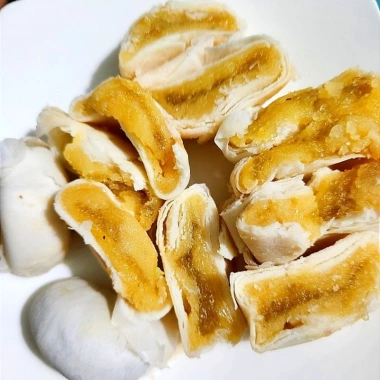 Bánh pía mini 5 chiếc dẻo thơm, nguyên liệu thiên nhiên, giảm giá 12.000 VND