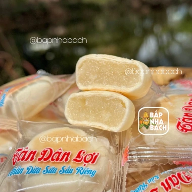 Bánh Pía Mini 500g Nhân Sợi Dừa Non - Tân Dân Lợi Giá 37.000đ (Giảm 9.620đ)
