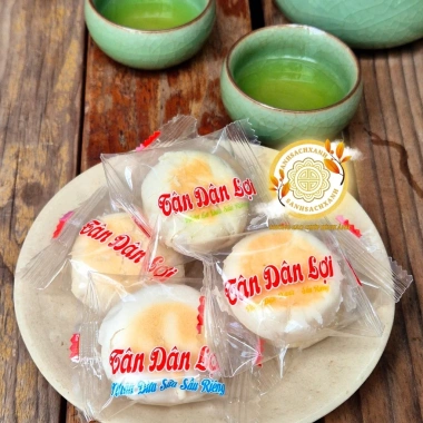 Bánh Pía Mini Lá Dứa Sầu Riêng Tân Dân Lợi - Gói 500g-1kg Giá 68.000đ, Giảm 20% 8