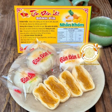 Bánh Pía Mini Mix Nhiều Vị 500gr‑1kg Tân Dân Lợi – Vỏ Mỏng, Nhân Dẻo Mịn, Ít Ngọt, Giá 68.000₫