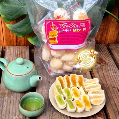 Bánh Pía Mini Mix Nhiều Vị 500gr‑1kg Tân Dân Lợi – Vỏ Mỏng, Nhân Dẻo Mịn, Ít Ngọt, Giá 68.000₫