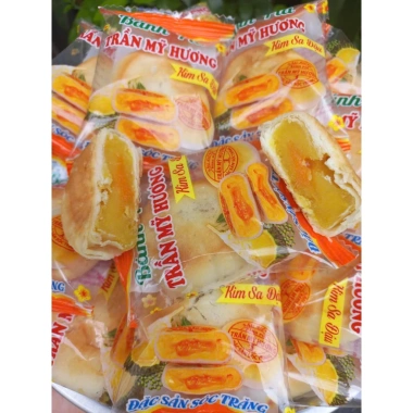 Bánh Pía Mini Sóc Đậu Xanh Sầu Riêng 500g - Ít Ngọt, Giá 40k Giảm 20k 6