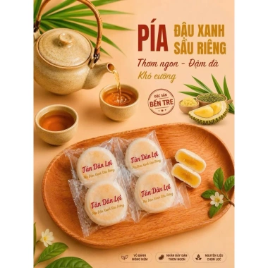 Bánh Pía Mini Tân Dân Lợi Đặc Sản Bến Tre 500g - Giá 65,000 VND (giảm từ 80,600) 5