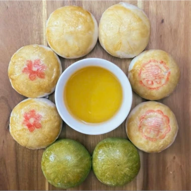 Bánh Pía Mini Thiên Lương vị Môn Đậu Đỏ Đậu Xanh Giá giảm 23k ngon truyền thống