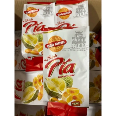 Bánh Pía Sầu Riêng 300g (chay+trứng) & Bánh Chả Hà Nội 210g/120g - thơm, giòn, ngon, giảm giá 31.954₫