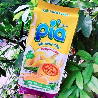 Bánh pía sầu riêng chay 400g - Thơm ngon, giòn tan, giảm giá chỉ 75.000đ 2 Bánh pía sầu riêng chay 400g - Thơm ngon, giòn tan, giảm giá chỉ 75.000đ 2