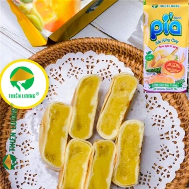 Bánh pía sầu riêng chay 400g - Thơm ngon, giòn tan, giảm giá chỉ 75.000đ