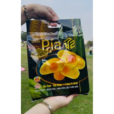 Bánh Pía Sầu Riêng Trứng Muối T2 Mỹ Ngọc Thượng Hạng 4 bánh 460g - Giá 200k (giá gốc 242k)