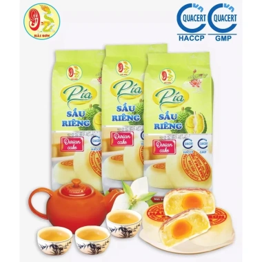 Bánh Pía Sầu Riêng Truyền Thống Hải Sơn - Trứng Muối Ngon, Giảm Giá 22%