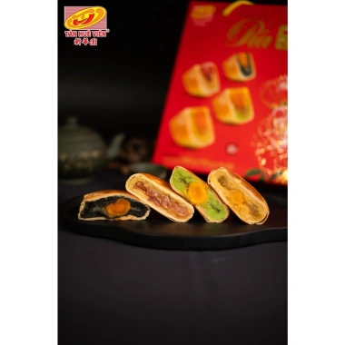 Bánh Pía Tân Huê Viên 6 sao 4 vị - 600gr, giảm còn 165.000 VND