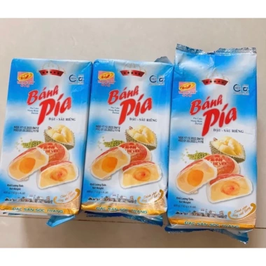 Bánh Pía Tân Huệ xanh dương 600g 4x150g - Giảm giá 132.200đ, vị thơm ngon