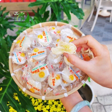 Bánh Pía Tân Tân Mix 4 Vị Gà Quay, Dừa Non, Đậu Xanh, Sầu Riêng - Đặc Sản Xứ Dừa 71 Giá 65.000 VND 6
