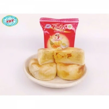 Bánh Pía Tân Xương Hộp Đỏ 400g - Đậu Xanh, Sầu Riêng, Trứng Vịt Muối, 55.000đ