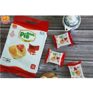 Bánh Pía Thịt Lạp Tân Huê Viên 480g - Gói 480gram Giá Ưu Đãi 185.000 VND Thơm Ngon 3 Bánh Pía Thịt Lạp Tân Huê Viên 480g - Gói 480gram Giá Ưu Đãi 185.000 VND Thơm Ngon 3