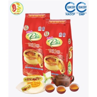 Bánh Pía Thịt Lạp trứng muối Hải Sơn 350gr - Giá ưu đãi 68.898₫, giảm từ 82.678₫
