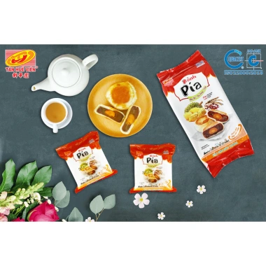 Bánh Pía Truyền Thống Tân Huê Viên 4 Cái - Chỉ 92.000₫ (Giảm từ 116.840₫)