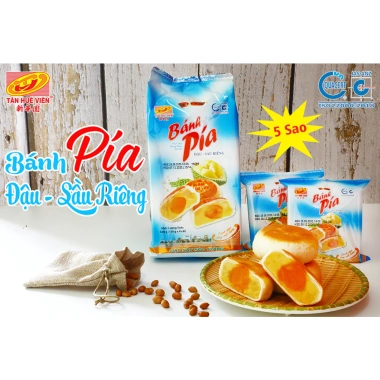 Bánh Pía Truyền Thống Tân Huê Viên 4 Cái - Chỉ 92.000₫ (Giảm từ 116.840₫)